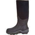 Black-Black - Side - Muck Boots Unisex Arctic Sport Pull On Wellington Boots
