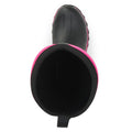 Black-Pink - Pack Shot - Muck Boots Womens-Ladies Arctic Sport Tall Pill On Wellie Boots
