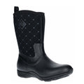 Black Quilt - Side - Muck Boots Unisex Arctic Weekend Pull On Wellington Boots