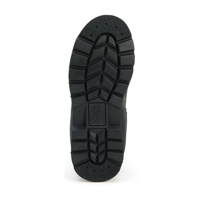 Black - Close up - Muck Boots Unisex Chore Classic Mid Wellingtons
