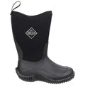 Black - Back - Muck Boots Childrens-Kids Hale Pull On Wellington Boots