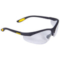 Black-Clear-Yellow - Back - Dewalt Unisex Safety Eyewear Reinforcer