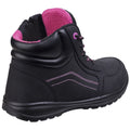 Black - Back - Amblers Safety AS601 Womens-Ladies Composite Safety Boots
