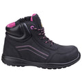 Black - Pack Shot - Amblers Safety AS601 Womens-Ladies Composite Safety Boots