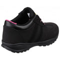 Black - Back - Amblers Safety Womens-Ladies FS706 Sophie Safety Leather Shoes