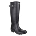 Black - Back - Cotswold Unisex Sandringham Wellington Boots