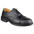 Black - Front - Amblers Safety Mens FS43 Antistatic Lace Up Oxford Safety Shoes