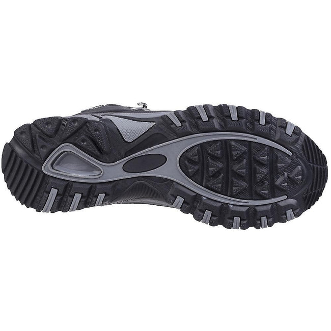 Black-Grey - Lifestyle - Cotswold Mens Abbeydale Mid Hiking Boots
