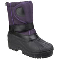 Purple - Front - Cotswold Childrens-Kids Avalanche Snow Boots
