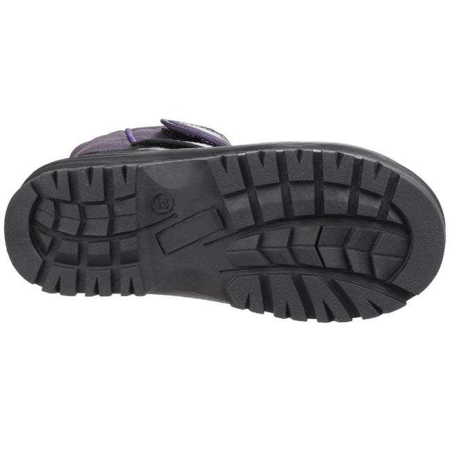 Purple - Side - Cotswold Childrens-Kids Avalanche Snow Boots