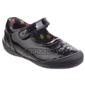 Black - Front - Hush Puppies Childrens Girls Rina Back To School Shoes