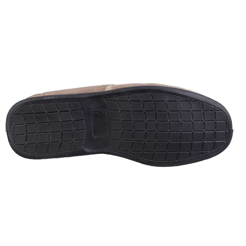 Beige - Lifestyle - Fleet & Foster Mens Dakis Slip On Slipper