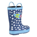 Blue Rocket - Back - Cotswold Childrens-Kids Sprinkle Wellington Boots