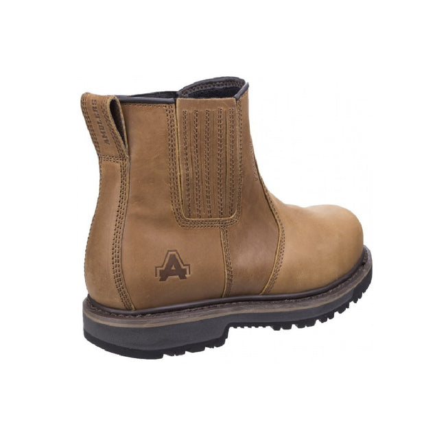 Tan - Side - Amblers Safety Mens Worton Leather Safety Boot