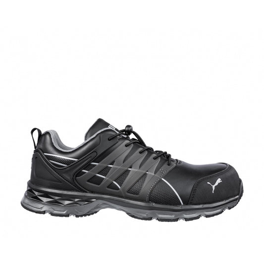 Black - Front - Puma Safety Mens Velocity 2.0 Lace Up Safety Shoe