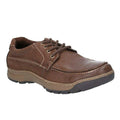 Brown - Front - Hush Puppies Mens Tucker Lace Up Shoes