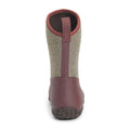 Raisin Purple - Side - Muck Boots Womens RHS Muckster II Slip On Short Boots