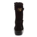 Black - Side - Rocket Dog Womens-Ladies Slope Mid Calf Winter Boot