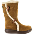 Chestnut - Back - Rocket Dog Womens-Ladies Slope Mid Calf Winter Boot