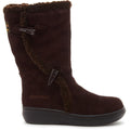 Chocolate Brown - Back - Rocket Dog Womens-Ladies Slope Mid Calf Winter Boot