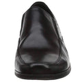 Black - Pack Shot - Hush Puppies Mens Billy Slip On Leather Shoe