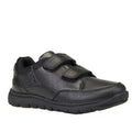 Black - Front - Geox Boys J Xunday B Touch Fastening Trainer