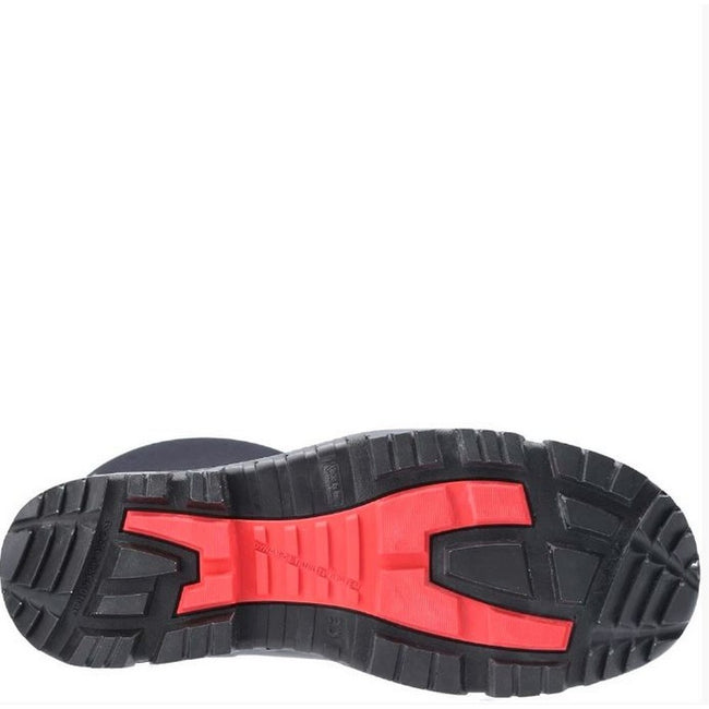 Black - Back - Dunlop Mens Snugboot Pioneer Slip On Boot