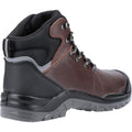 Brown - Side - Amblers AS203 Mens Laymore Leather Safety Boot