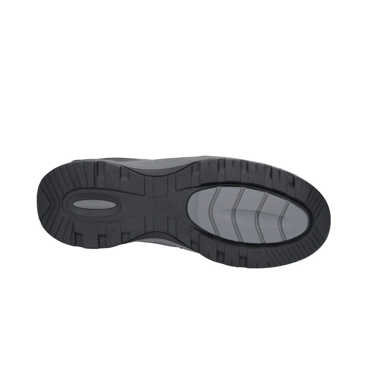 Black - Lifestyle - Hush Puppies Mens Jasper Nubuck Leather Slip On Shoe