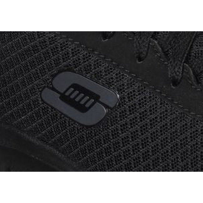 Black - Back - Skechers Womens-Ladies Genter Bronaugh Safety Work Trainer
