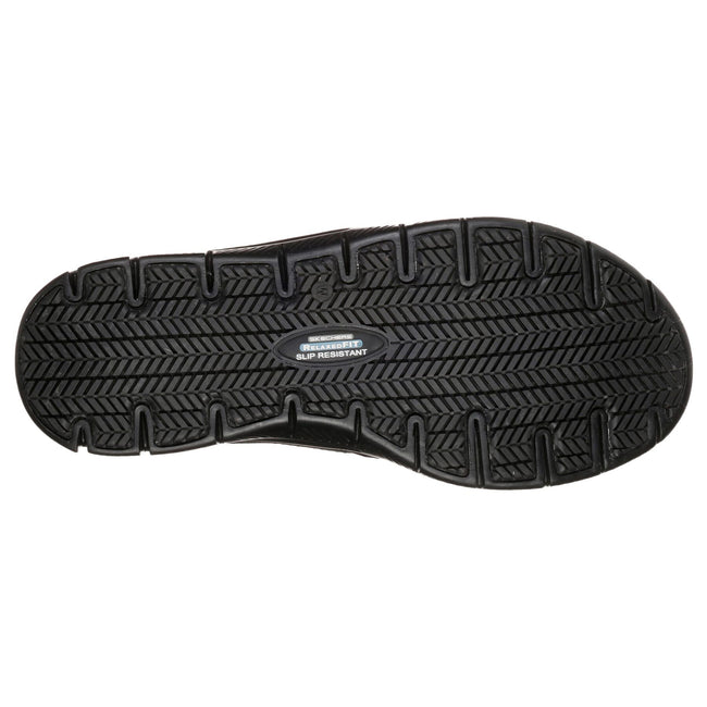 Black - Lifestyle - Skechers Womens-Ladies Cozard Leather Trainers