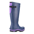 Blue - Side - Cotswold Womens-Ladies Realm Wellington Boots