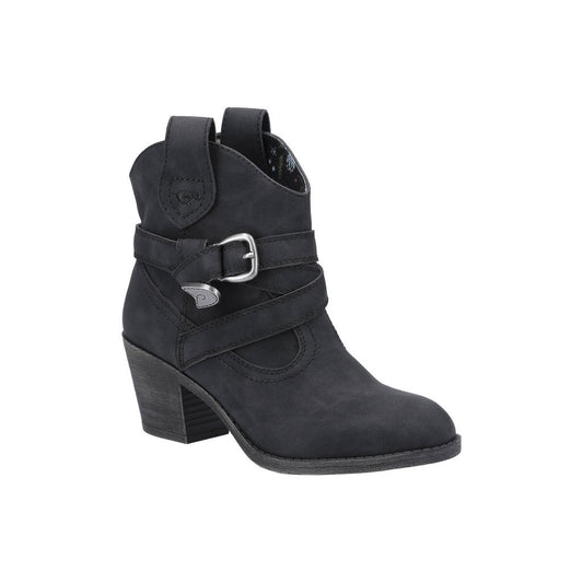 Black - Front - Rocket Dog Womens-Ladies Satire Ankle Boots