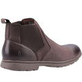 Brown - Pack Shot - Hush Puppies Mens Tyrone Nappa Leather Boots