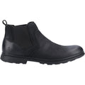 Black - Back - Hush Puppies Mens Tyrone Nappa Leather Boots