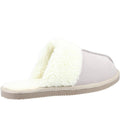 Beige - Side - Hush Puppies Womens-Ladies Arianna Suede Slippers