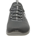 Charcoal Grey - Close up - Skechers Mens Summits Trainers