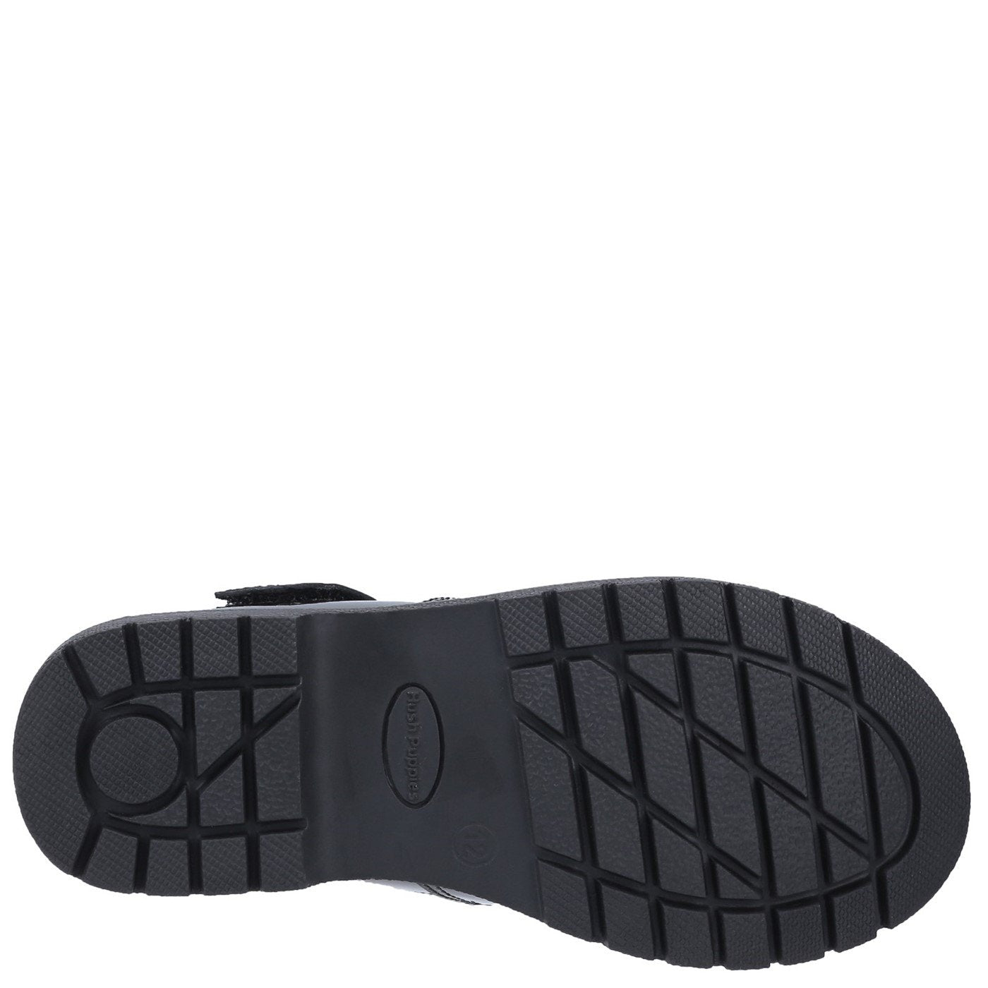 Black - Lifestyle - Hush Puppies Girls Gracie Leather School Shoes