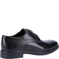 Black - Side - Hush Puppies Mens Sterling Leather Shoes