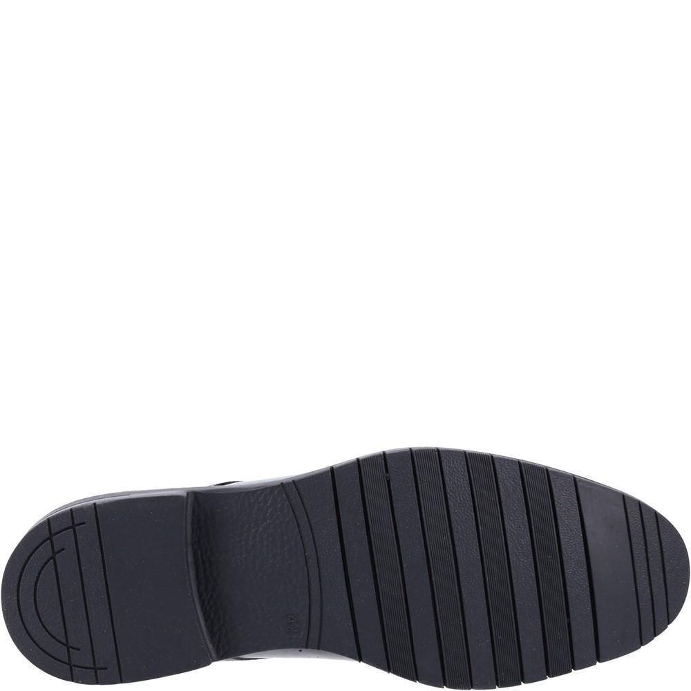 Black - Lifestyle - Hush Puppies Mens Sterling Leather Shoes