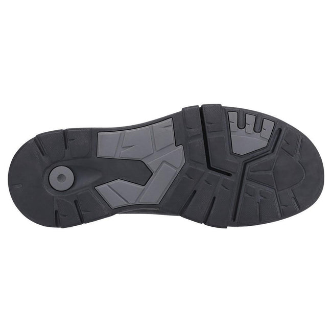 Black - Lifestyle - Hush Puppies Mens Fletcher Leather Shoes