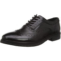 Black - Lifestyle - Hush Puppies Mens Santiago Leather Brogues