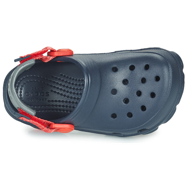 Navy - Pack Shot - Crocs Childrens-Kids Classic All-Terrain Clogs