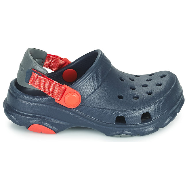 Navy - Back - Crocs Childrens-Kids Classic All-Terrain Clogs