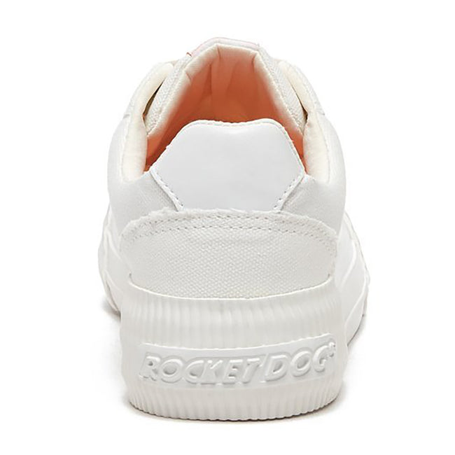 White - Pack Shot - Rocket Dog Womens-Ladies Cheery Trainers