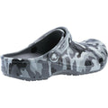 Grey-Black - Side - Crocs Unisex Adult Seasonal Camo Clogs