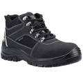 Black - Front - Skechers Mens Trophus Letic Nubuck Safety Boots