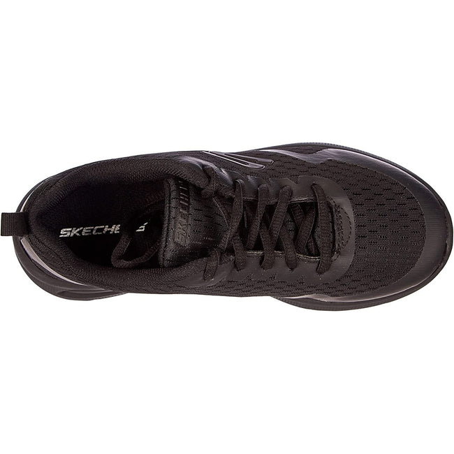 Black - Lifestyle - Skechers Boys Microspec Max School Shoes
