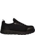 Black - Back - Skechers Mens Synergy Omat Safety Shoes