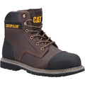 Brown - Front - Caterpillar Mens Powerplant S3 Safety Boots